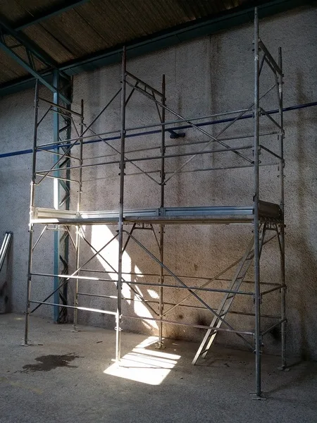Proyecto de andamios en obra